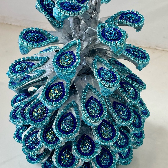 Handmade 7” tall Pinecone - Picture 2 of 3